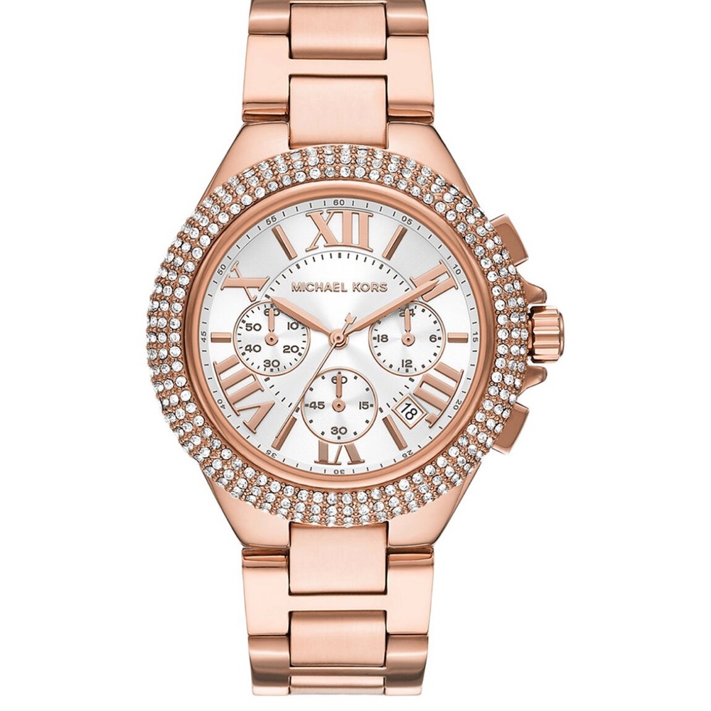 Michael Kors Camille Rose-Gold Watch